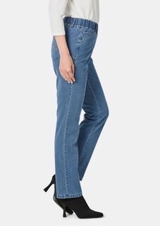 Jean CARLA à taille élastique orné de pierres scintillantes thumbnail 4