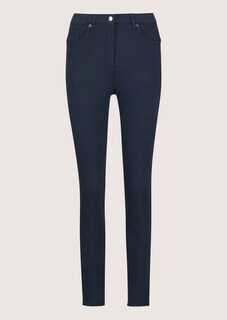 Jeans met fijne franjezoom thumbnail 7