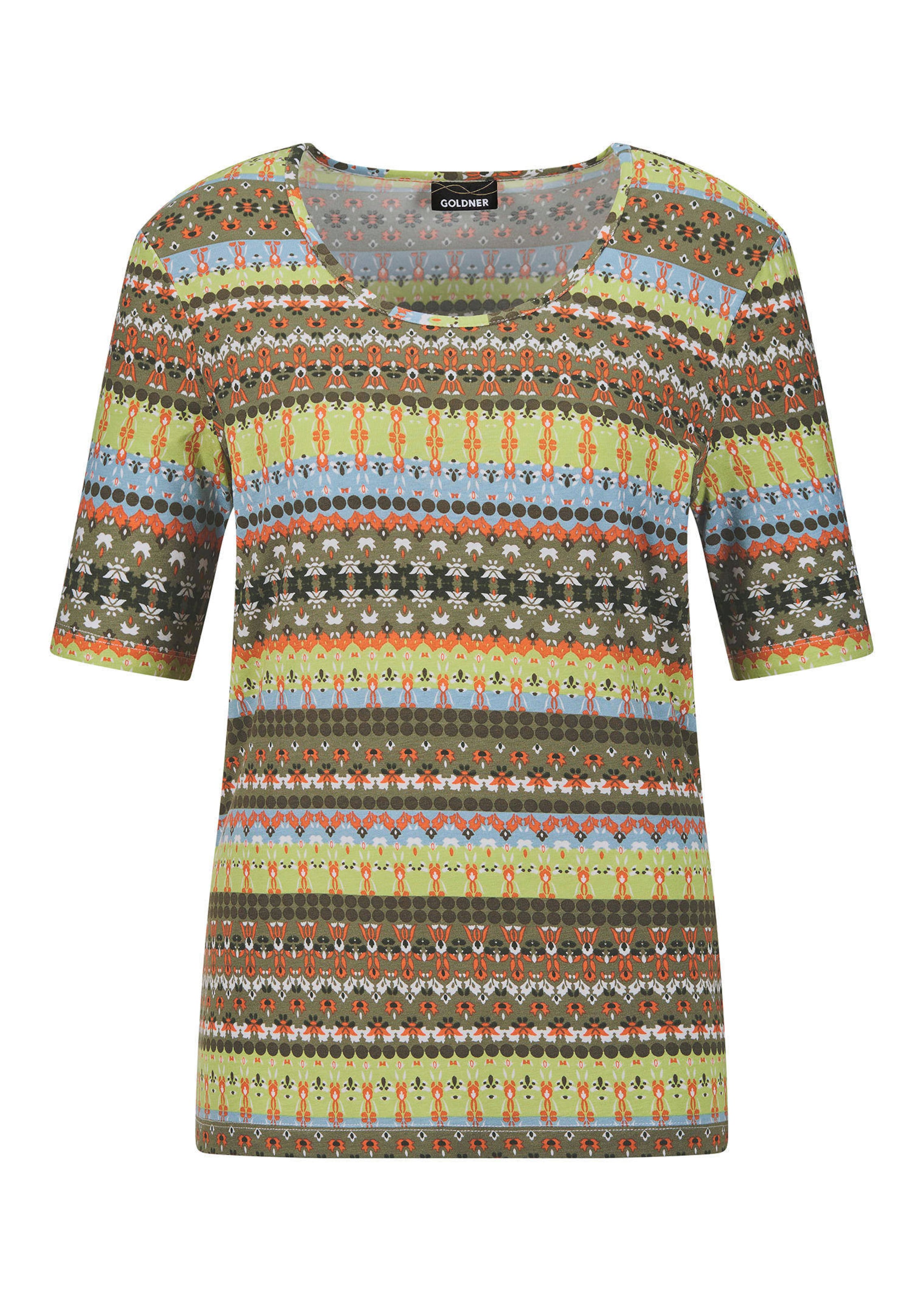 Jersey-Shirt mit Rundhalsausschnitt