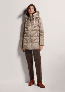 Wattierte Steppjacke mit Kapuze thumbnail 3