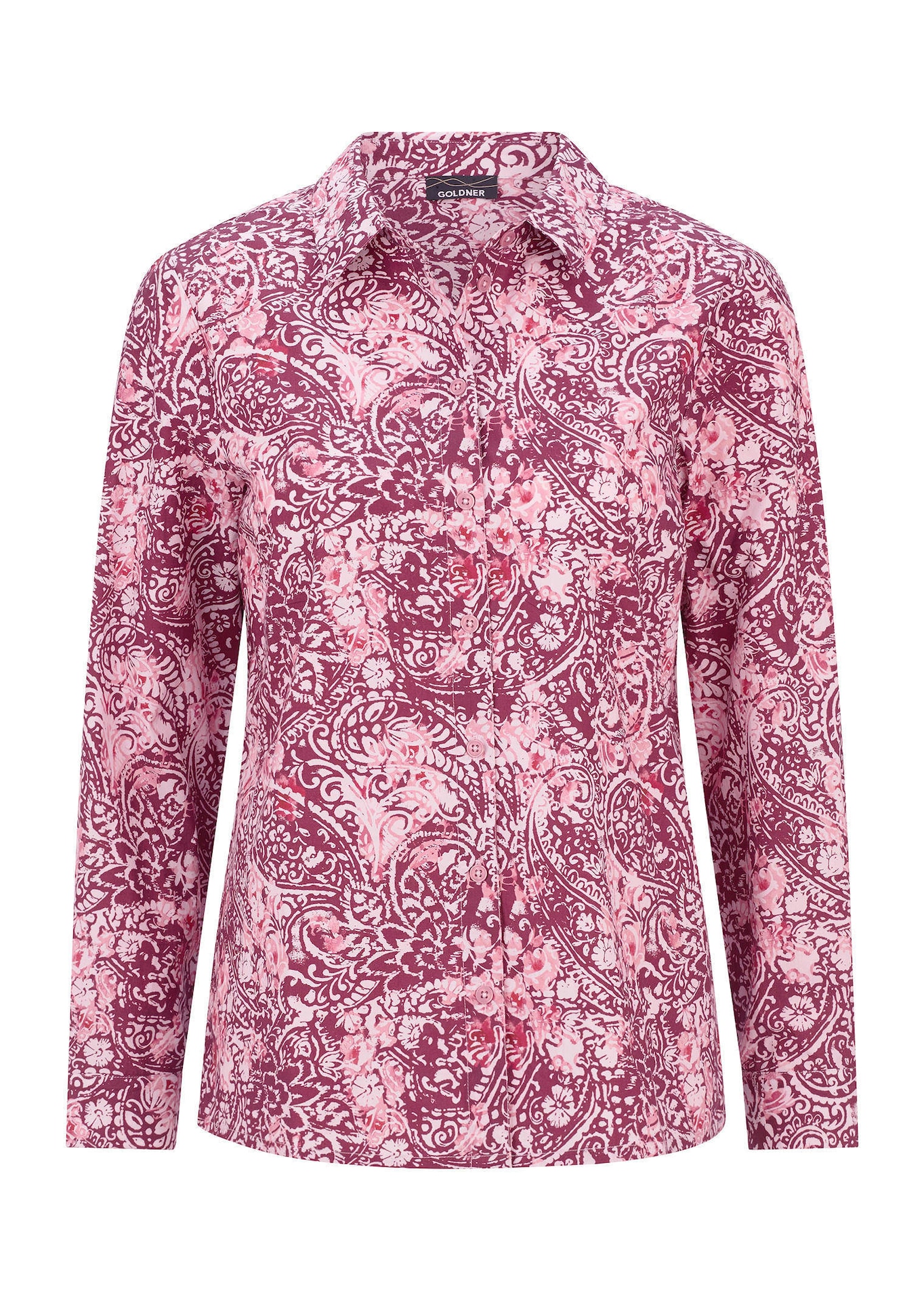 Overhemdblouse van puur katoen
