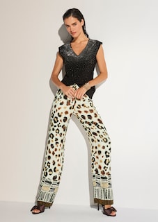 Broek met print thumbnail 1