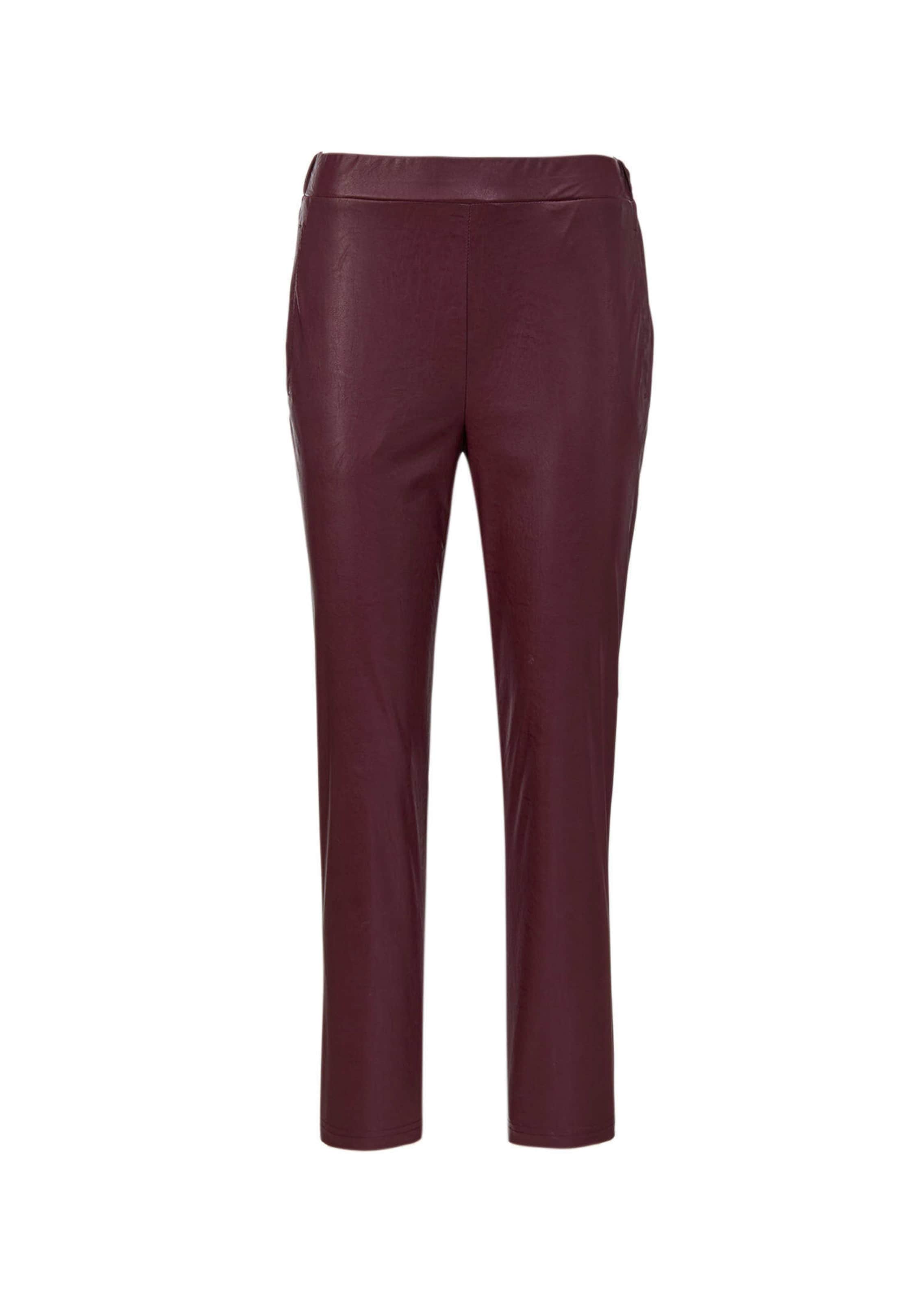 Bequeme Schlupfhose in Lederoptik thumbnail 6