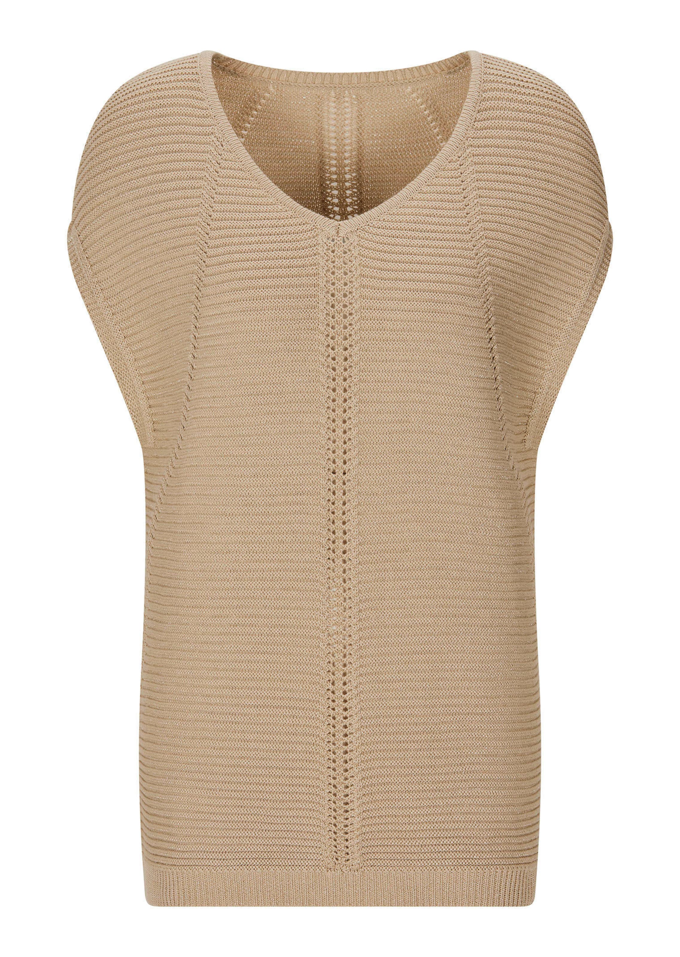 Chique tricot pullover met een stijlvolle glans
