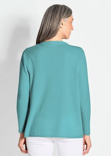 Kaschmir-Longstrickjacke thumbnail 3