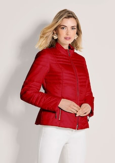 Lightweight quilted jacket with stand collar thumbnail 2