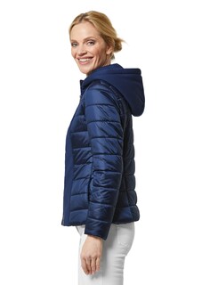 Leicht wattierte Steppjacke im Materialmix thumbnail 5