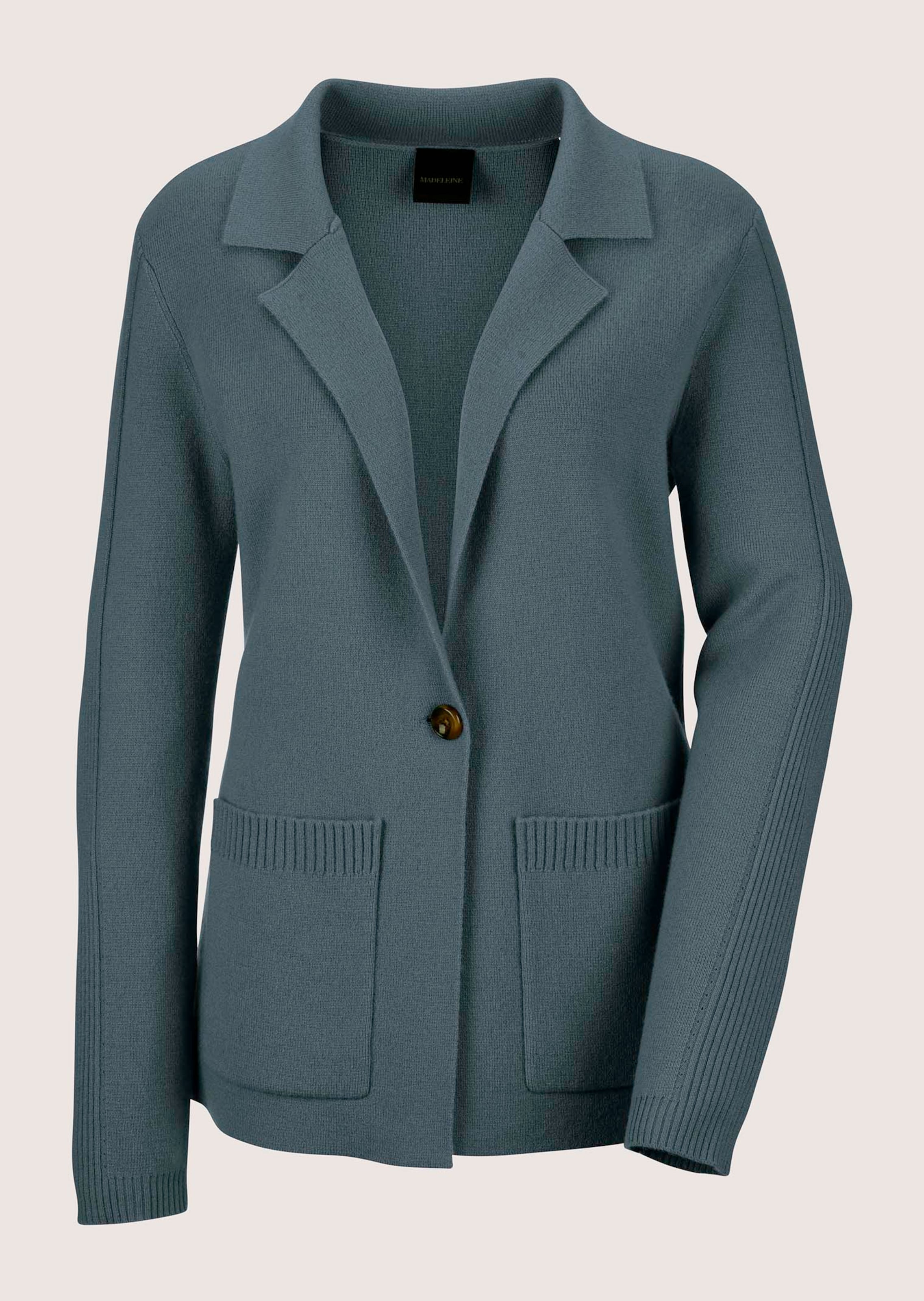 Knitted blazer with cashmere thumbnail 6