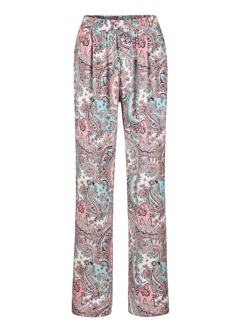 Weite Hose VERA im Paisley-Dessin