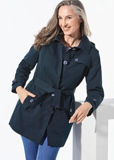 Manteau court style trenchcoat thumbnail 4