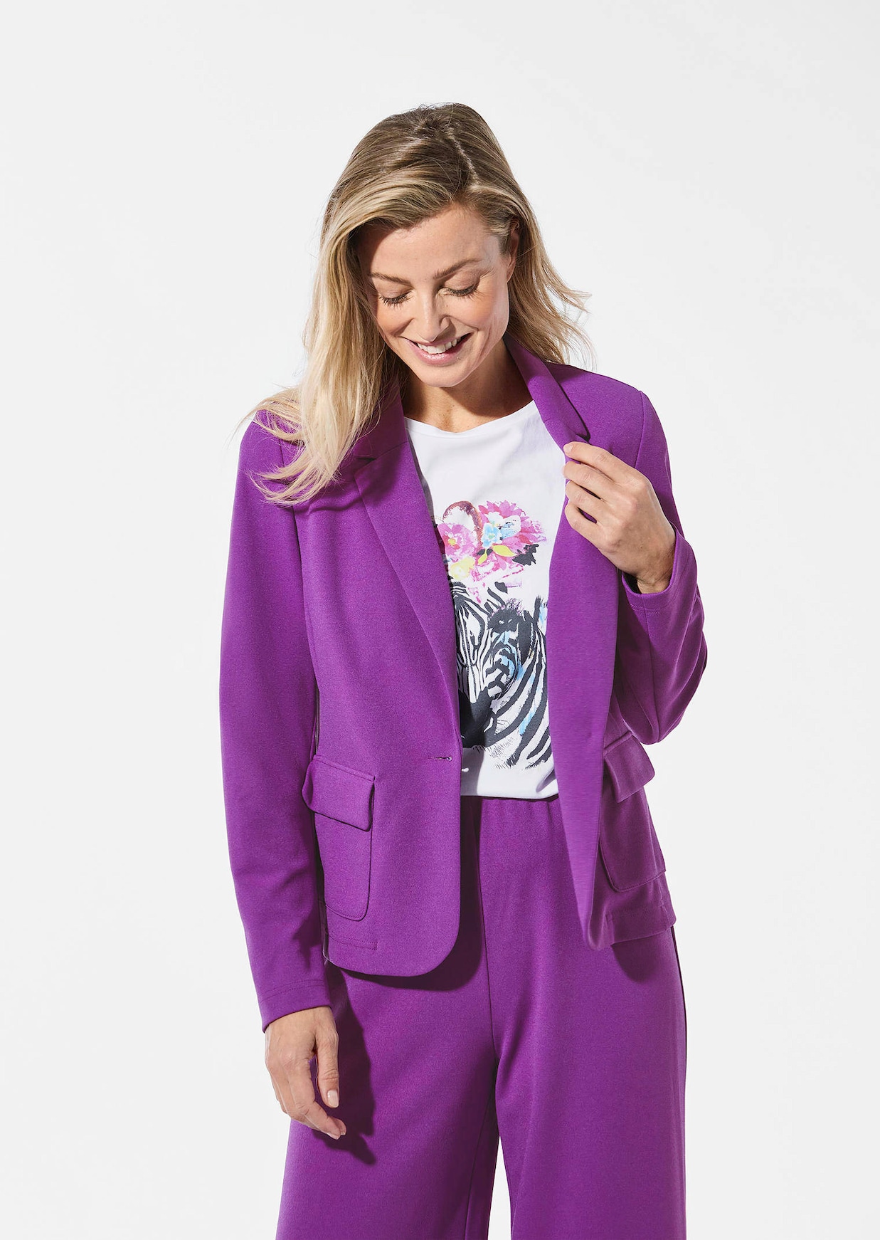 Jersey blazer