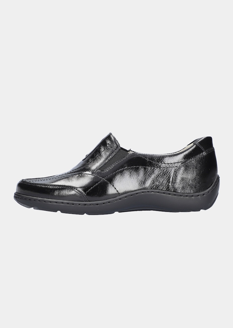 Élégants mocassins en cuir souple