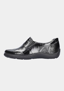 Élégants mocassins en cuir souple thumbnail 3