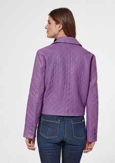 Veste. Cuir nappa d'agneau thumbnail 4