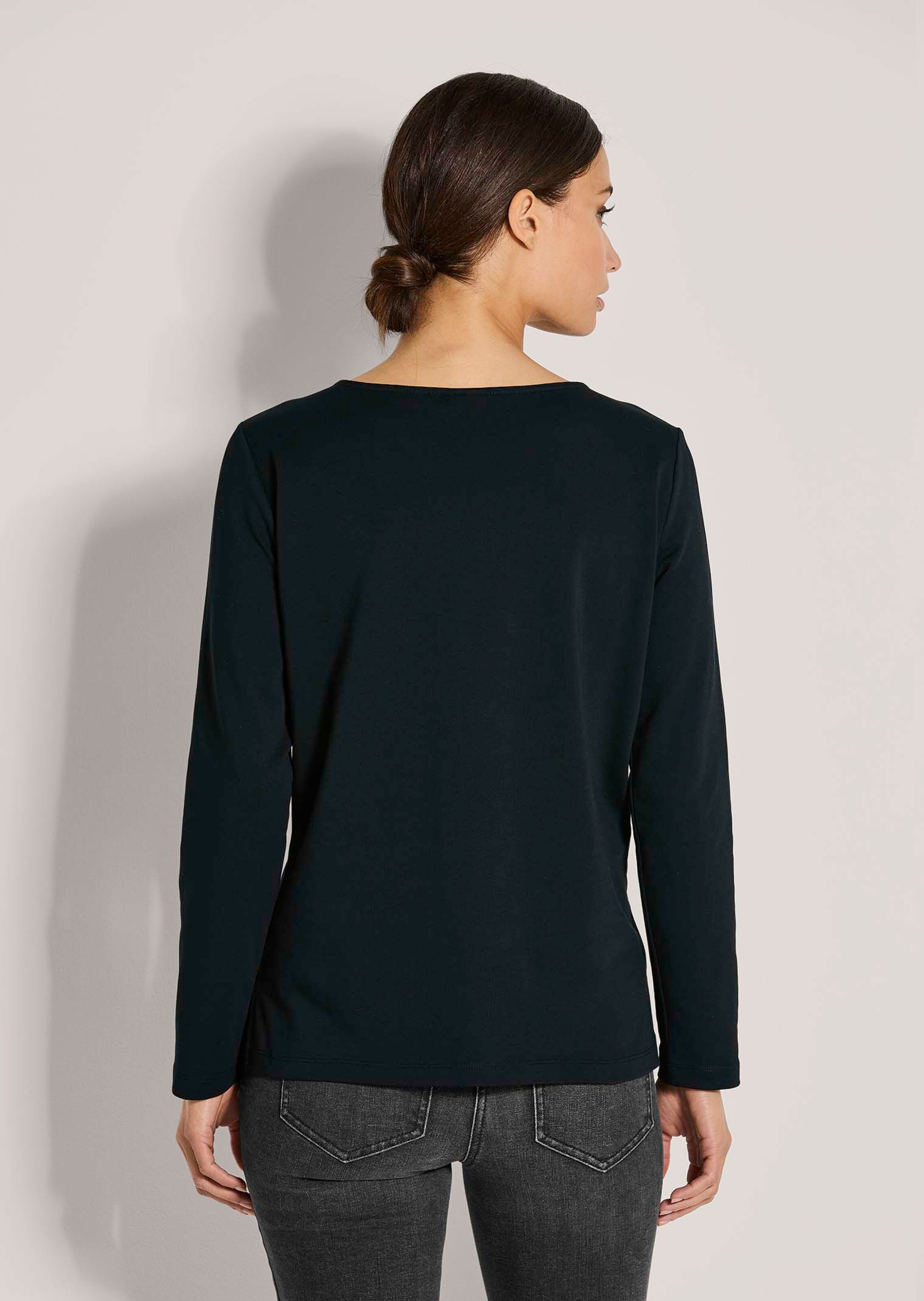 Sweatshirt met strassversiering thumbnail 4