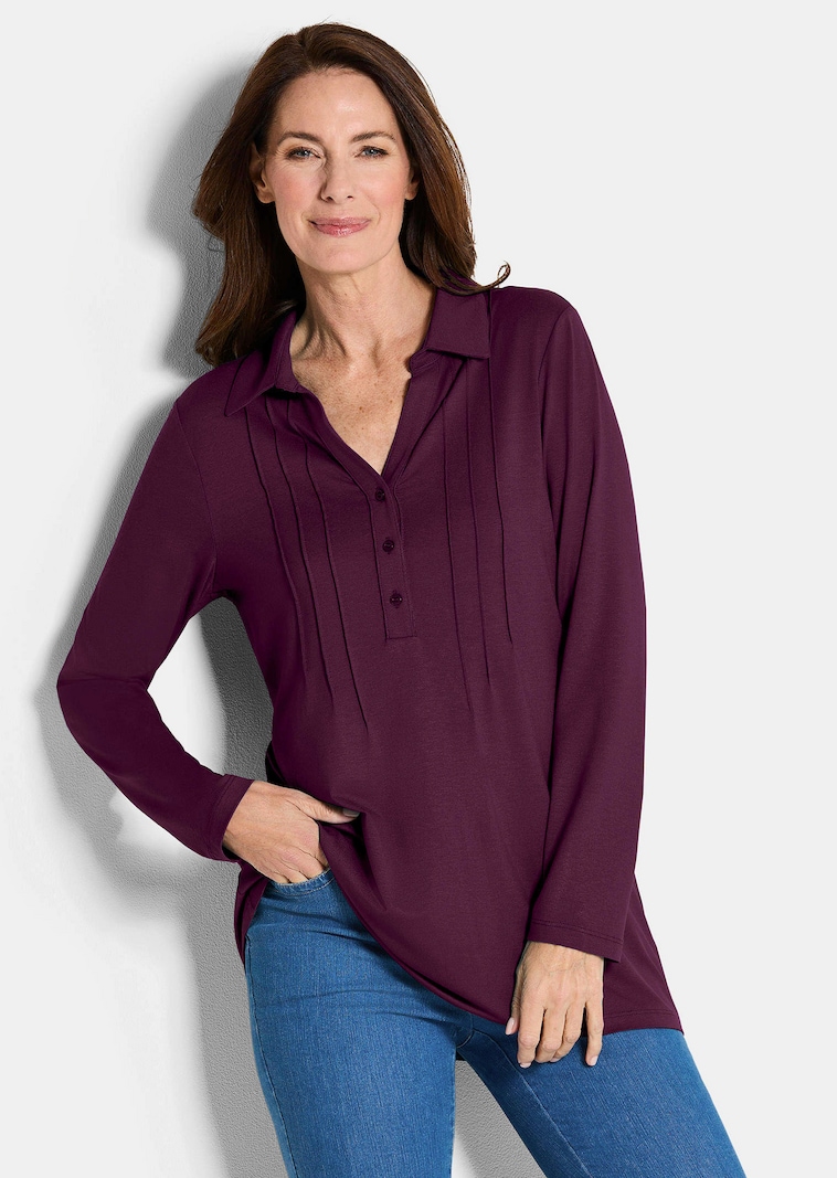 Tunique en jersey de viscose