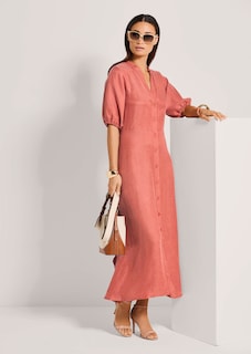 Langes Sommerkleid mit Stehkragen thumbnail 5