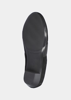 Escarpins en nubuck avec talon bloc thumbnail 3