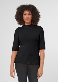 Pull col montant en maille duveteuse thumbnail 2