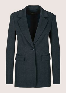 Blazer in klassischer Einreiher-Form mit Reverskragen thumbnail 7