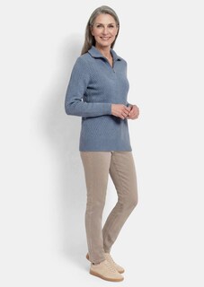 Pull en tricot col camionneur thumbnail 2