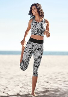 Bustier mit Blätterprint thumbnail 1