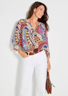 Blouse avec imprimé inédit thumbnail 4