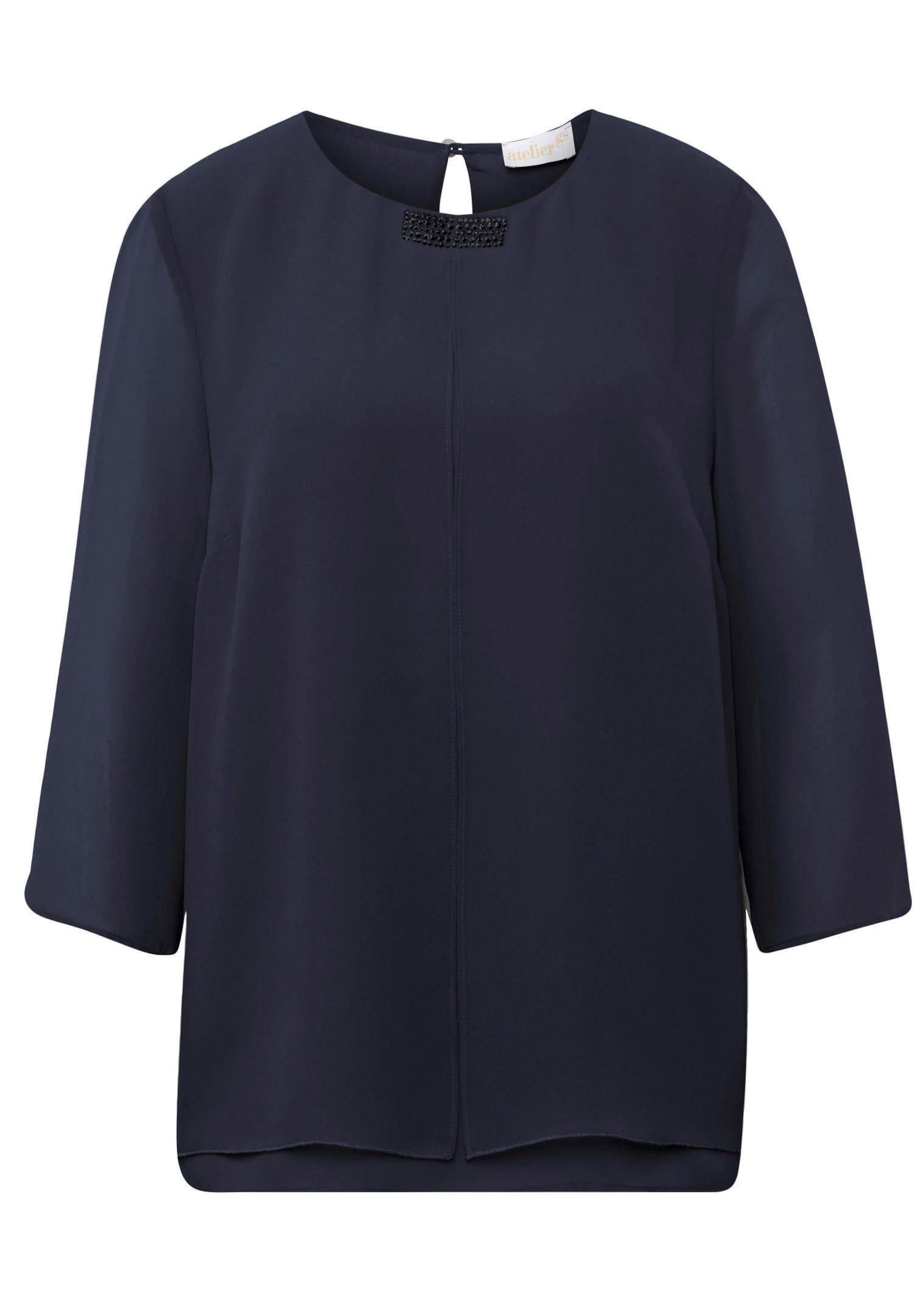 Luftige Bluse mit funkelnden Glitzersteinchen