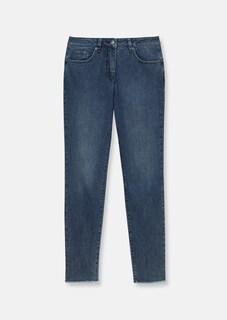 Jeans mit feinem Fransensaum thumbnail 7