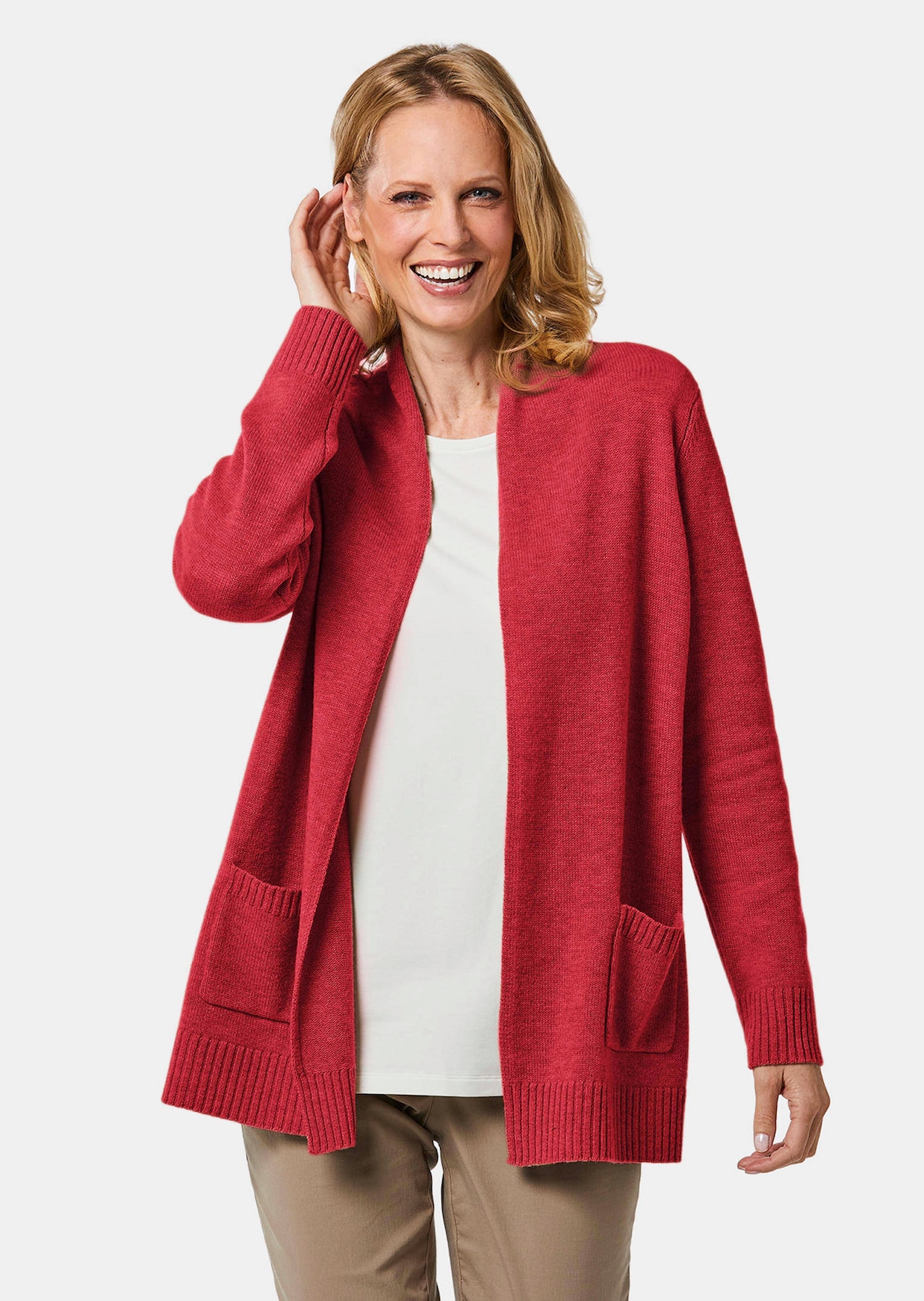Cardigan en laine vierge