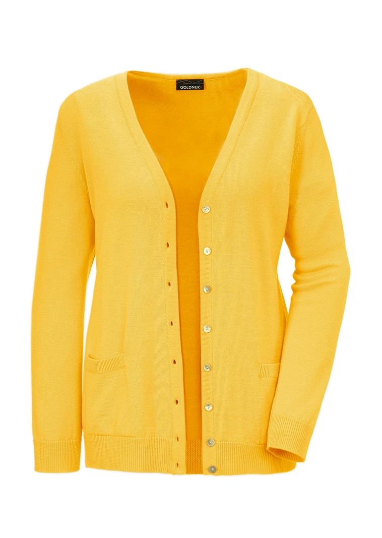 Strickjacke aus reiner Merinowolle
