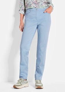 Pantalon en coton satiné LOUISA thumbnail 1