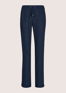 Linnen broek met tunnelkoordje thumbnail 7