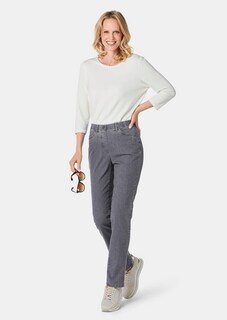 Edel geschmückte Jeansschlupfhose thumbnail 2