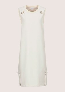 Kleid in H-Linie mit goldfarbenen Spangen thumbnail 7