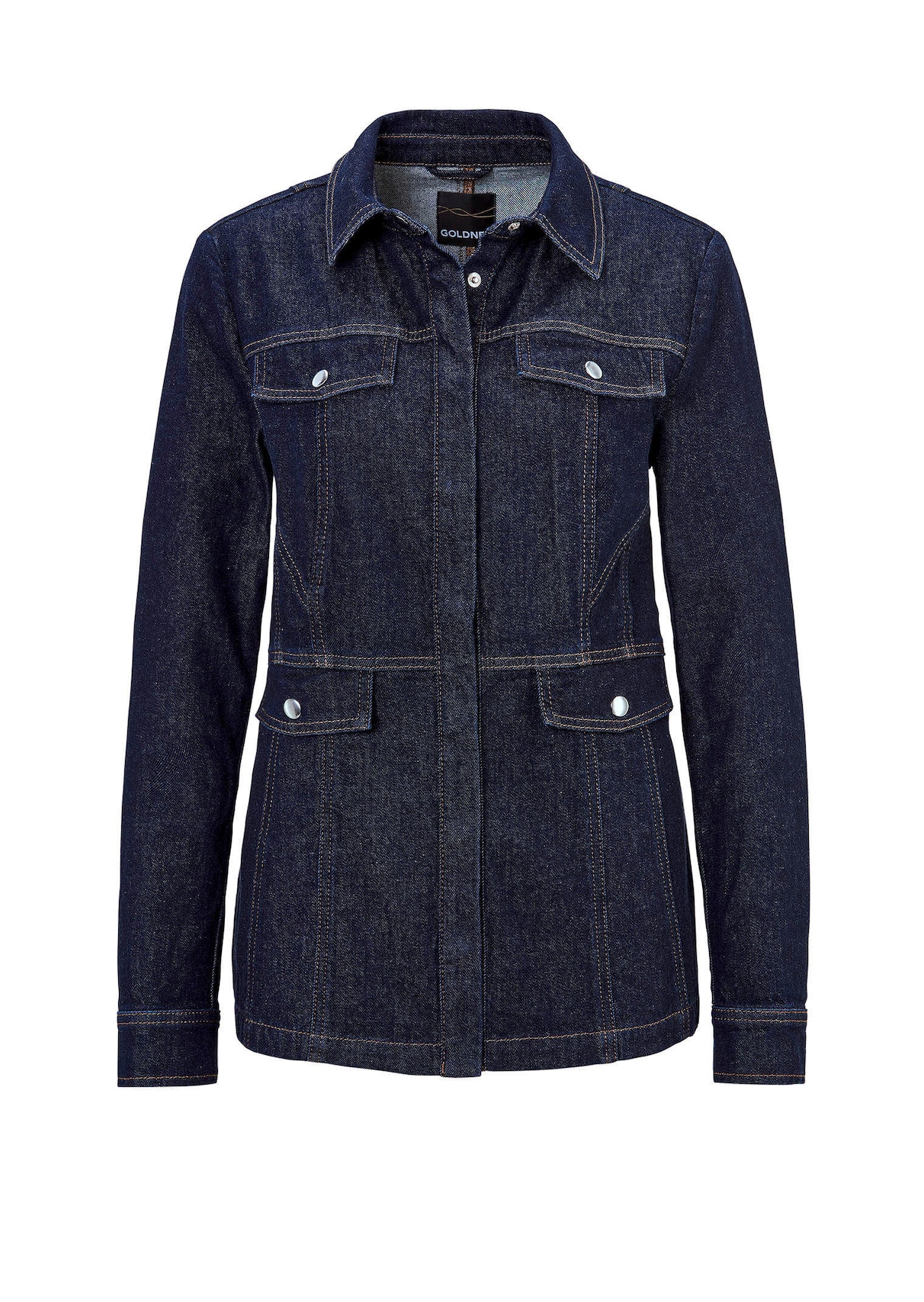 Veste en jean aux détails sport