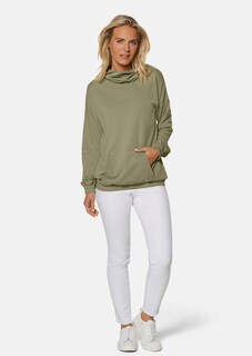 Edel-Sweatshirt mit lässigen Oversized-Style thumbnail 3
