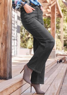 Wijde jeans VERA van stretch-denim thumbnail 7