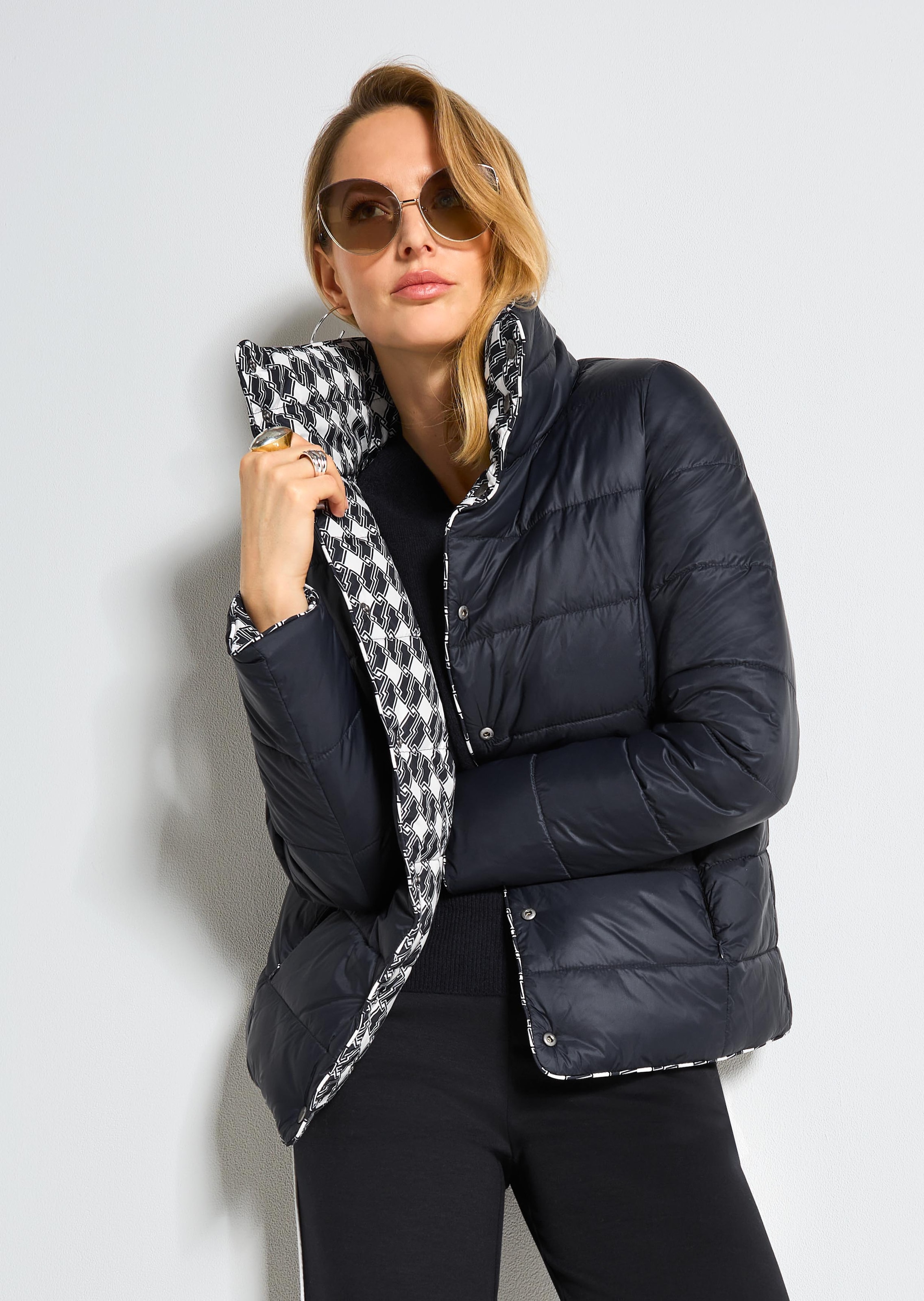 Steppjacke zum Wenden