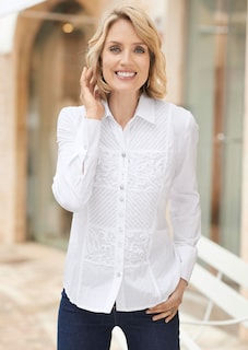 Besonders elegante Crashbluse mit detailreicher Verarbeitung thumbnail 5