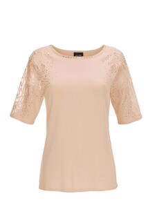 Pull avec empiècements en dentelle et pierres scintillantes thumbnail 6