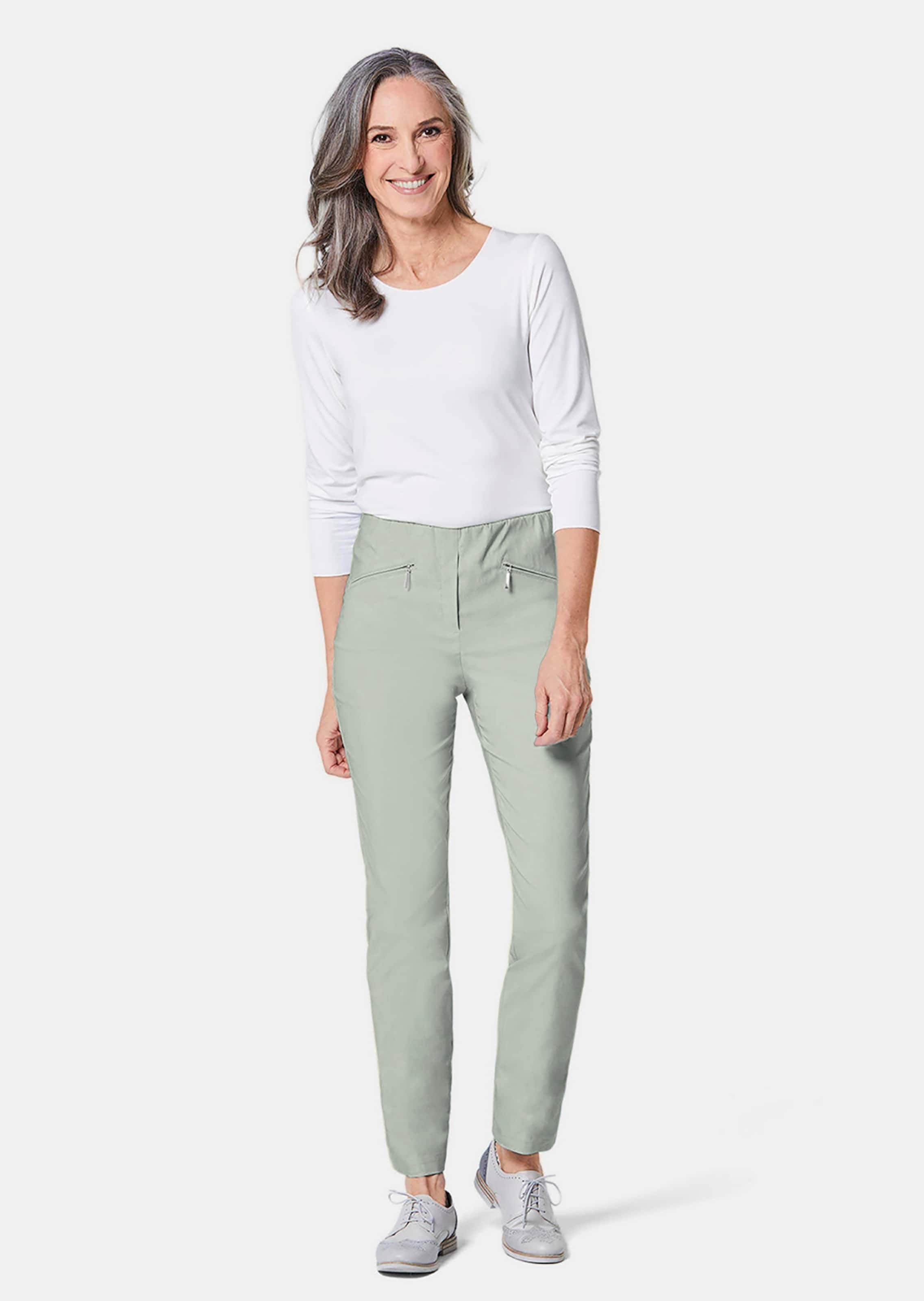 Pantalon étroit en bengaline LOUISA thumbnail 2