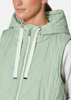 Lange Steppweste in Oversized-Form thumbnail 6