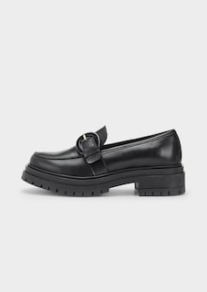 Leder-Slipper mit Zierschnalle thumbnail 4