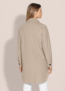 Weite Übergangsjacke im Shacket-Stil thumbnail 4