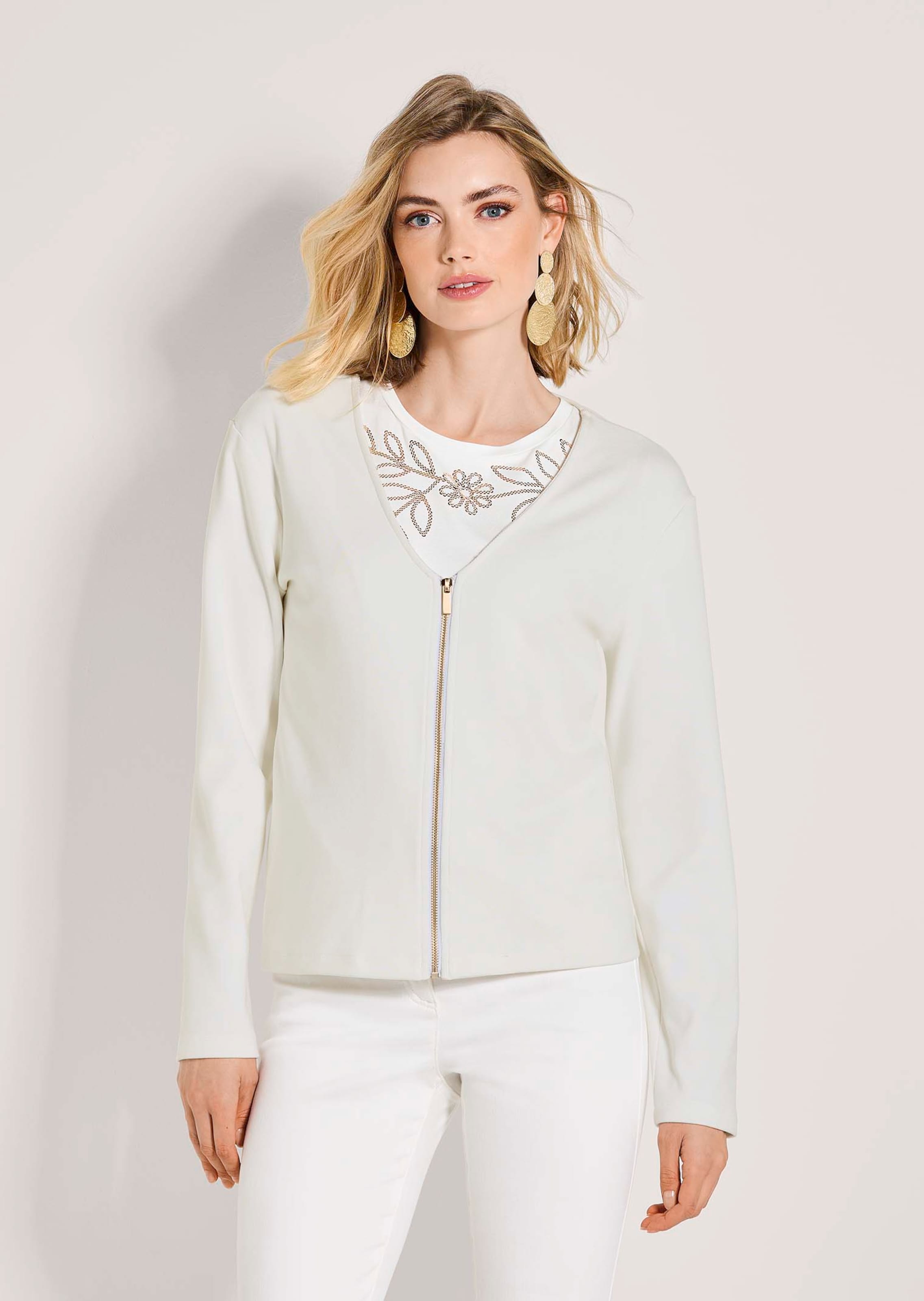 Sportiv-elegante Shirtjacke