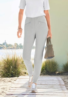 Pantalon étroit en bengaline LOUISA thumbnail 7