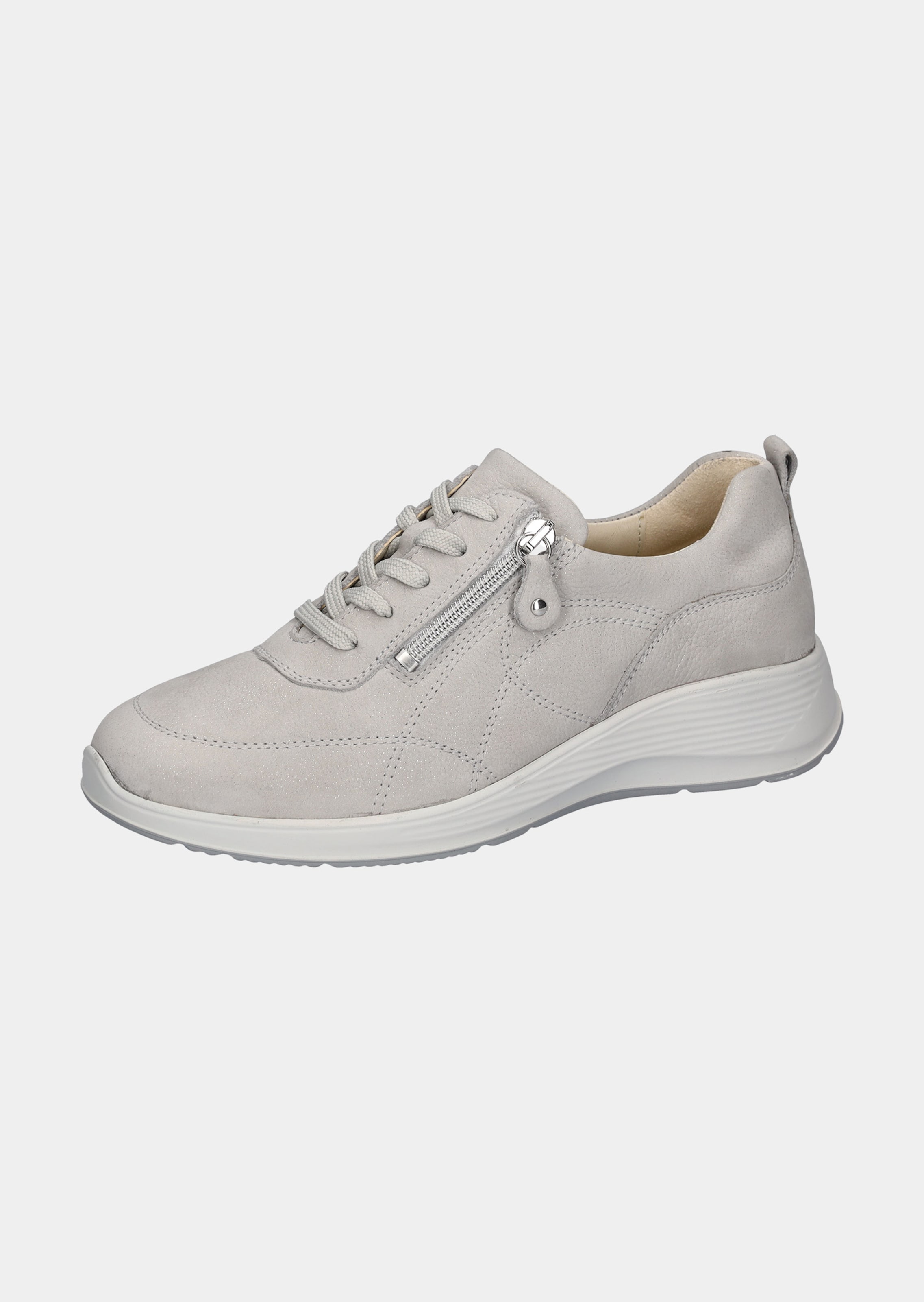 Sneaker mit zwei Reißverschlüssen