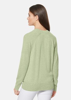 Kaschmir-Pullover mit Rippdetails thumbnail 4