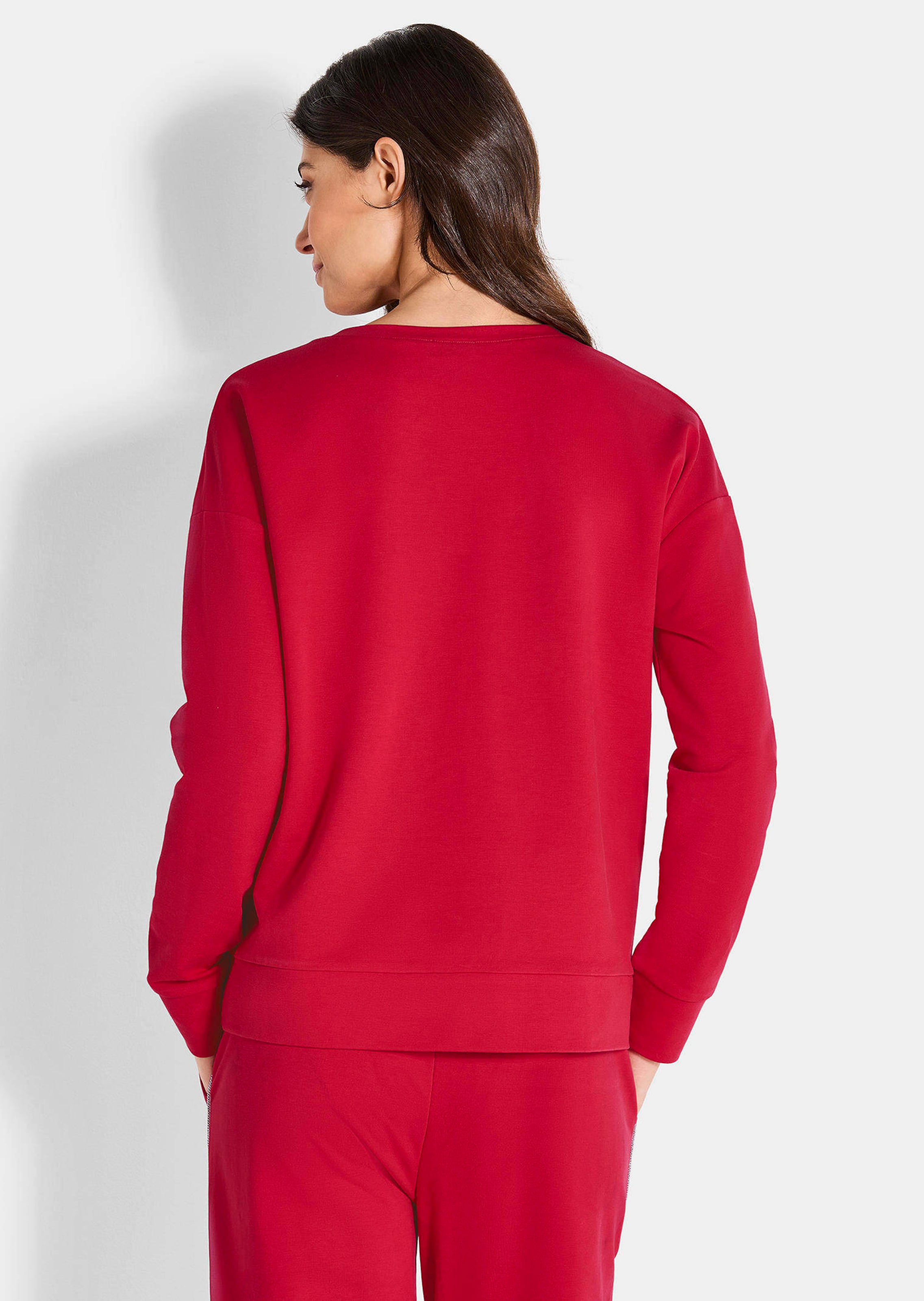 Sweatshirt mit femininer Stickerei thumbnail 2
